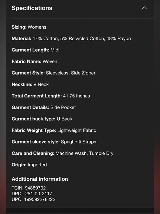 Women's Floral Vines Drop Waist Midi A-Line
Dress Blue -Roller Rabbit x Target M - Picture 6 of 14